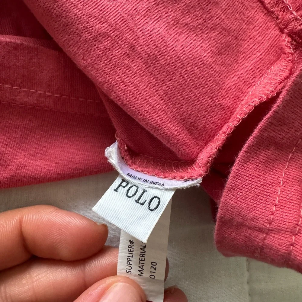Polo by Ralph Lauren Kids Red Tee - Picture 3 of 4